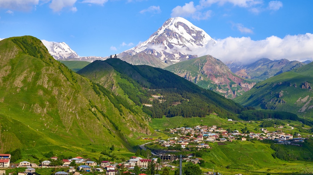 kazbegi panorama